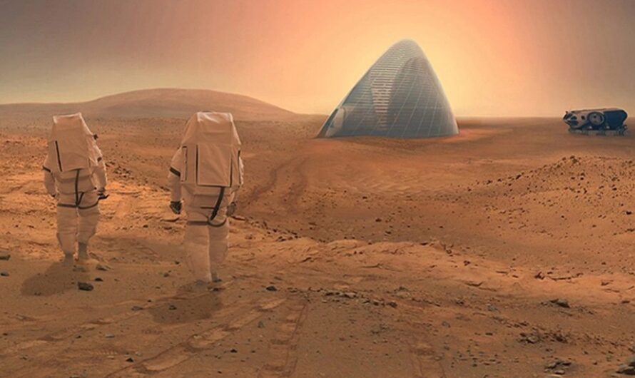 Американские ученые изобрели «марсианский бетон»