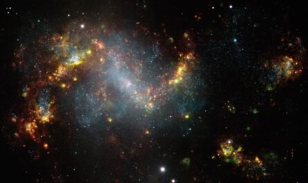 Чрезвычайно активное звездообразование в галактике NGC 1313
