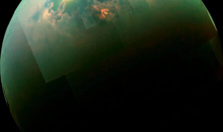 Озера северного полушария Титана, спутника Сатурна