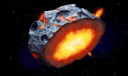 Планетологи: на молодых астероидах могли действовать железные вулканы