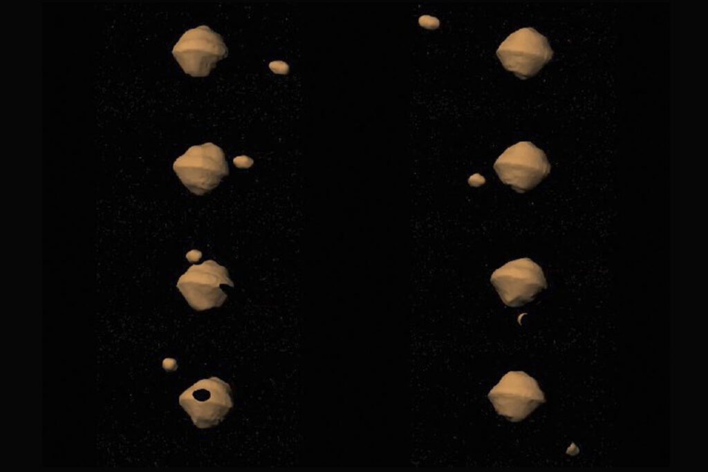 25 мая с Землей сблизится двойной астероид 1999 KW4 1