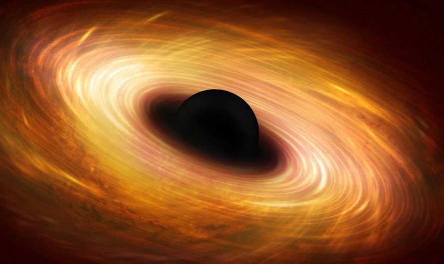В молодой галактике внезапно «пробудилась» сверхмассивная черная дыра