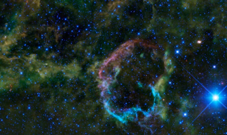 IC 443 — поразительно красочный остаток сверхновой
