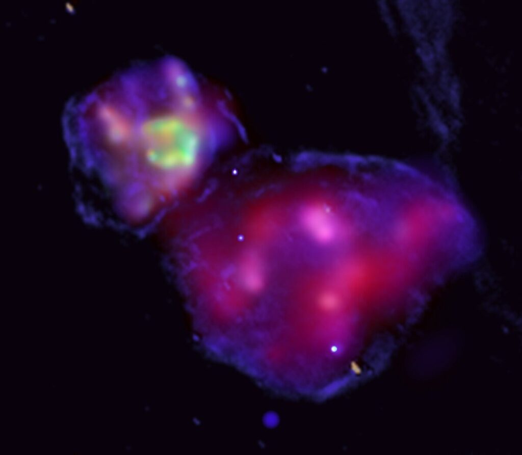 DEM L316 — сверхновые-соседи, вспыхнувшие в Большом Магеллановом Облаке 1