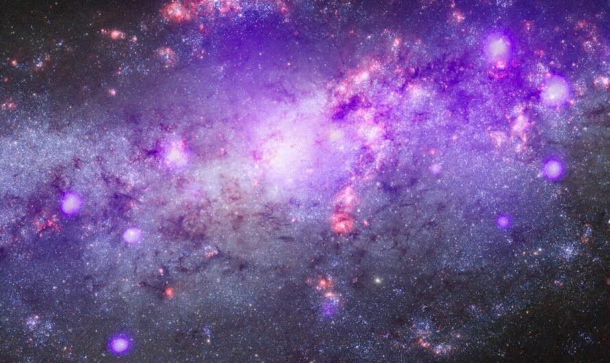 Стремительное звездообразование в галактике «Кокон»