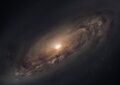 Промежуточная спиральная галактика NGC 4569