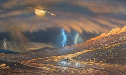 На Титане бушуют бури
