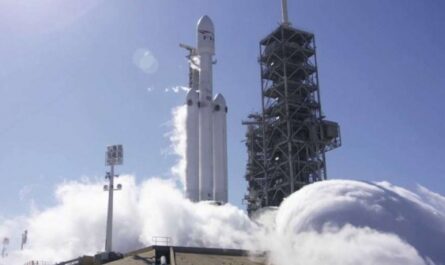 Успешный прожиг Falcon Heavy