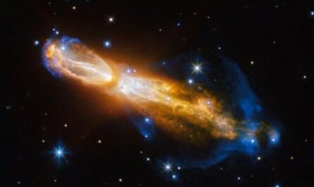 Фотография смерти звезды от \"Хаббл\"