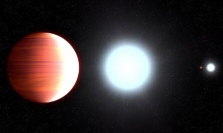 На Kepler-13Ab осадки из диоксида титана