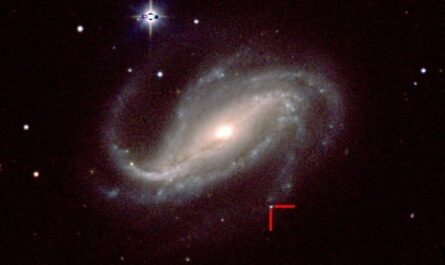 Первый в истории снимок сверхновой