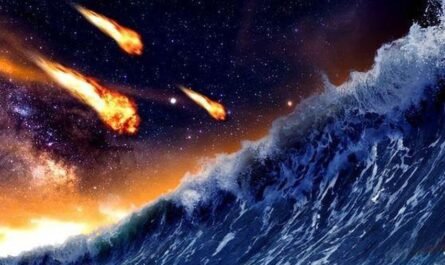 Около 3,5 млрд лет назад на Марс упал метеорит, вызвавший мощное цунами