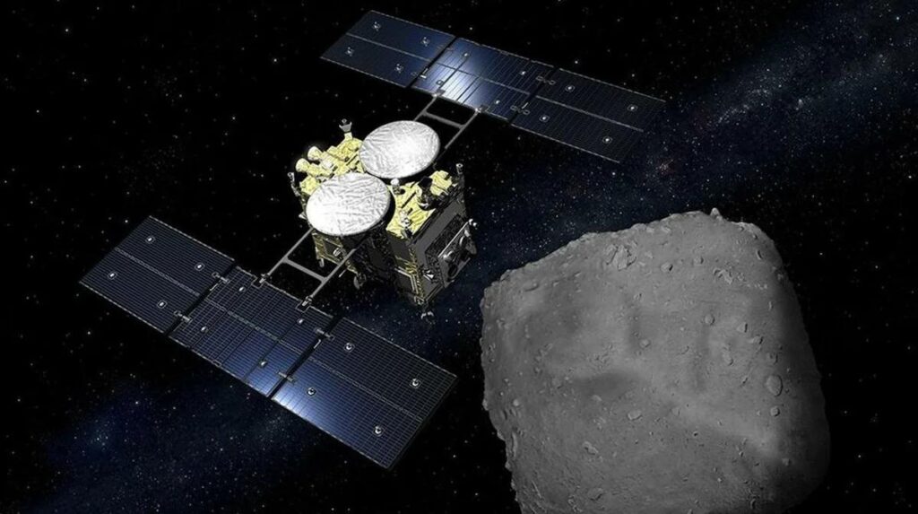 Японский зонд "Хаябуса-2" возвращается на Землю с образцами астероида