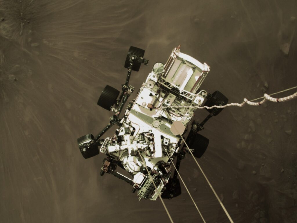 Марсоход NASA Perseverance менее мощный, чем многие смартфоны