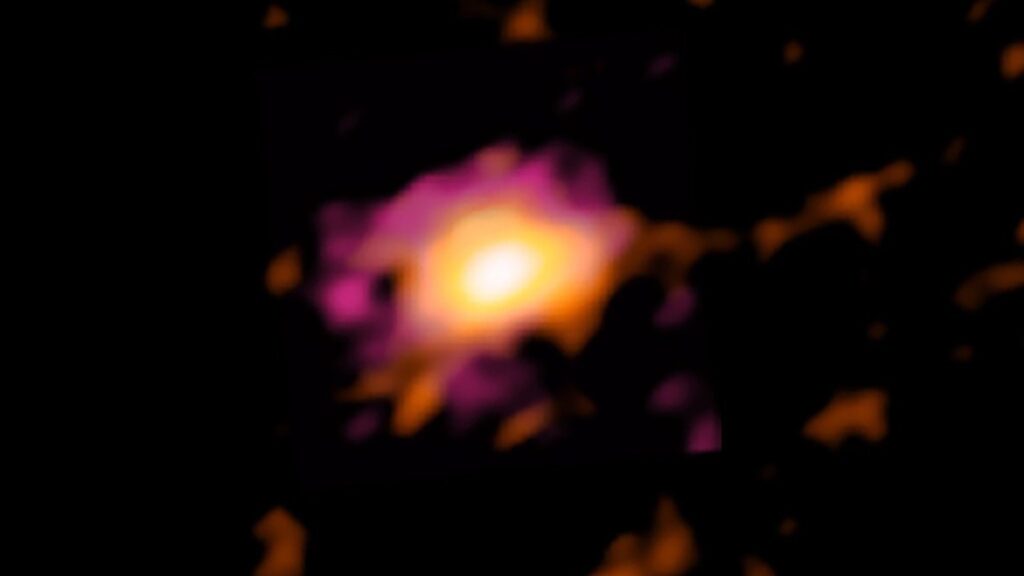 Астрономы обнаружили "невозможную" галактику в ранней Вселенной
