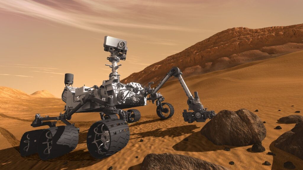 Минерал, найденный NASA Curiosity, указывает на то, что Марс был обитаем