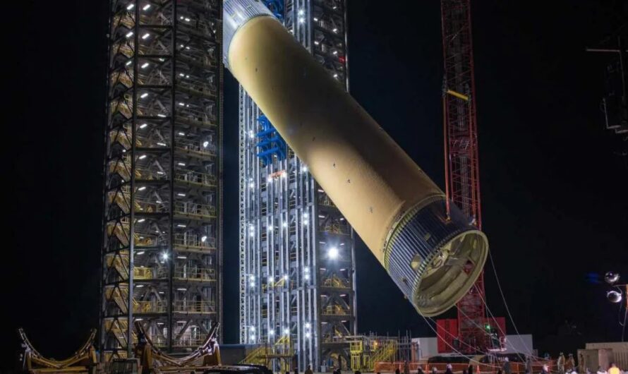 NASA собрало сверхтяжелую ракету SLS, которая вернет людей на Луну