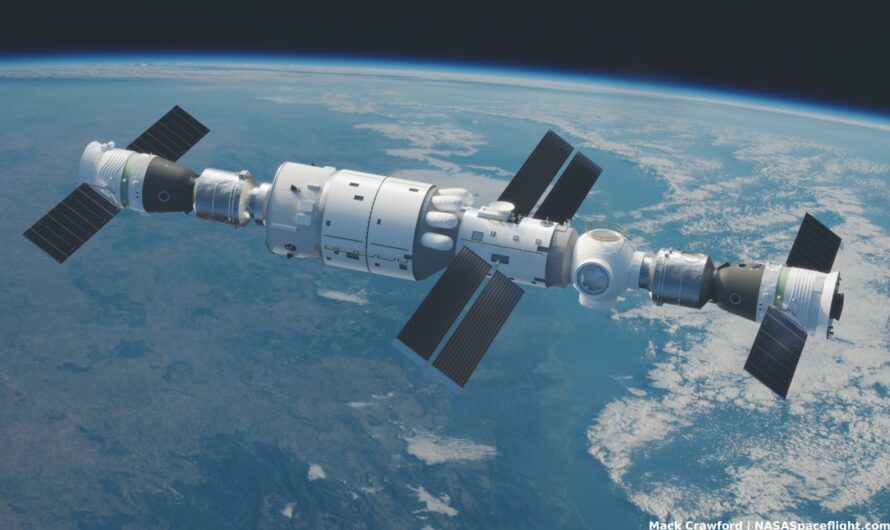 Китай отправил первых тайконавтов к космической станции Tiangong-3