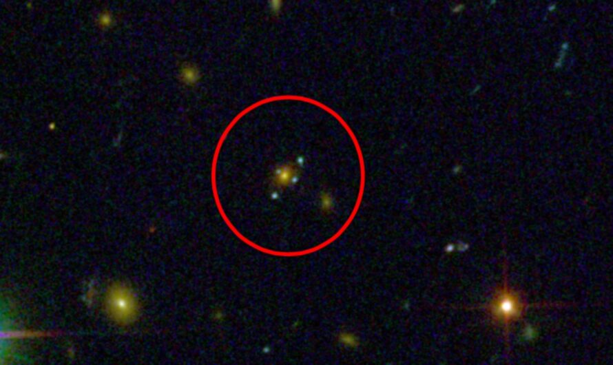 «Хаббл» показал галактику, удаленную на 20 млрд световых лет от Земли