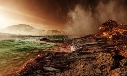 Около 3,5 миллиарда лет назад на Марс упал метеорит, породивший огромное цунами