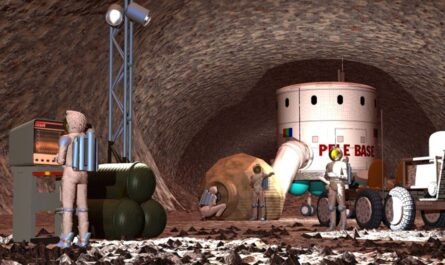 Марсианские пещеры могут надежно защищать от опасного излучения