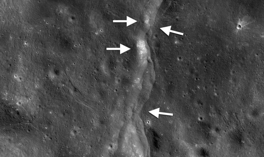Луна все еще остается тектонически активной