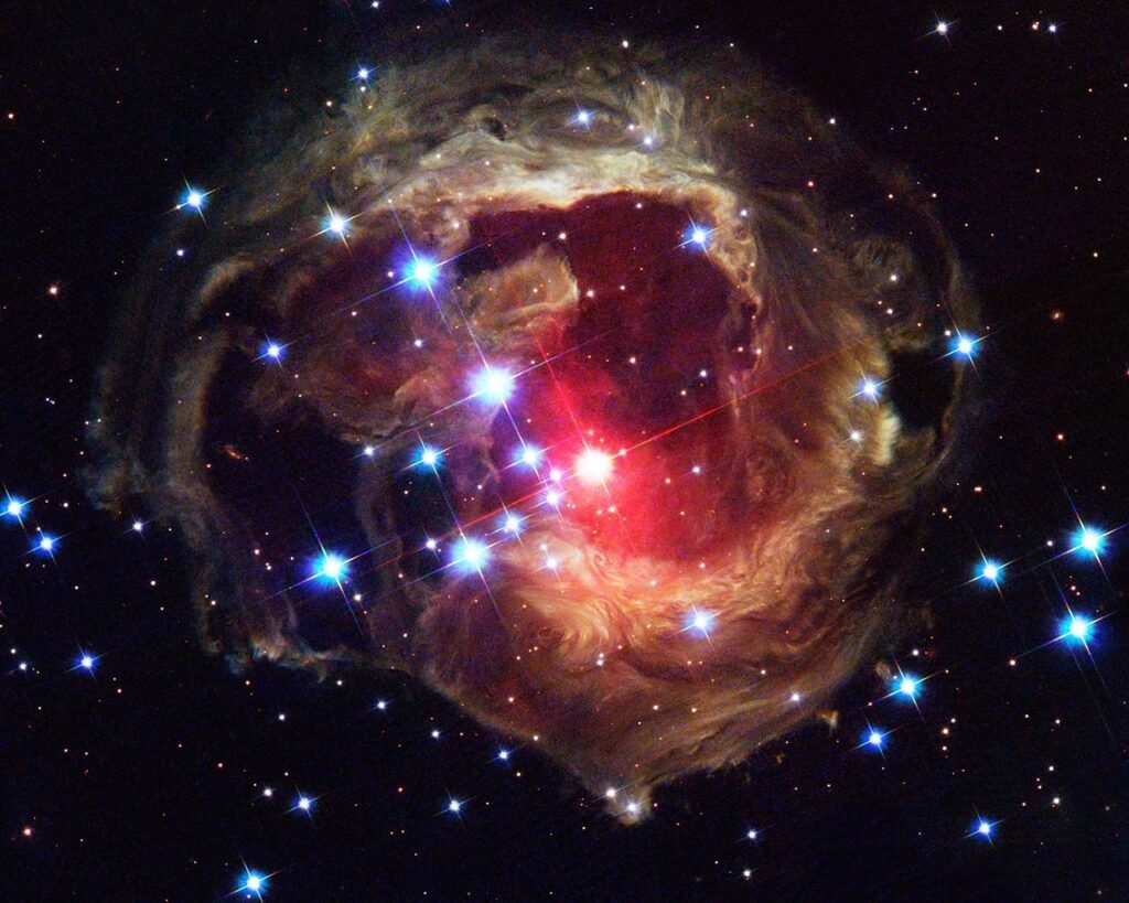 Переменная звезда V838 Единорога