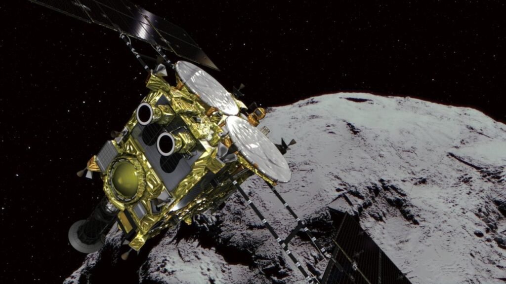 Миссия "Хаябуса-2": зонд успешно сел на астероид Рюгу и получил образцы