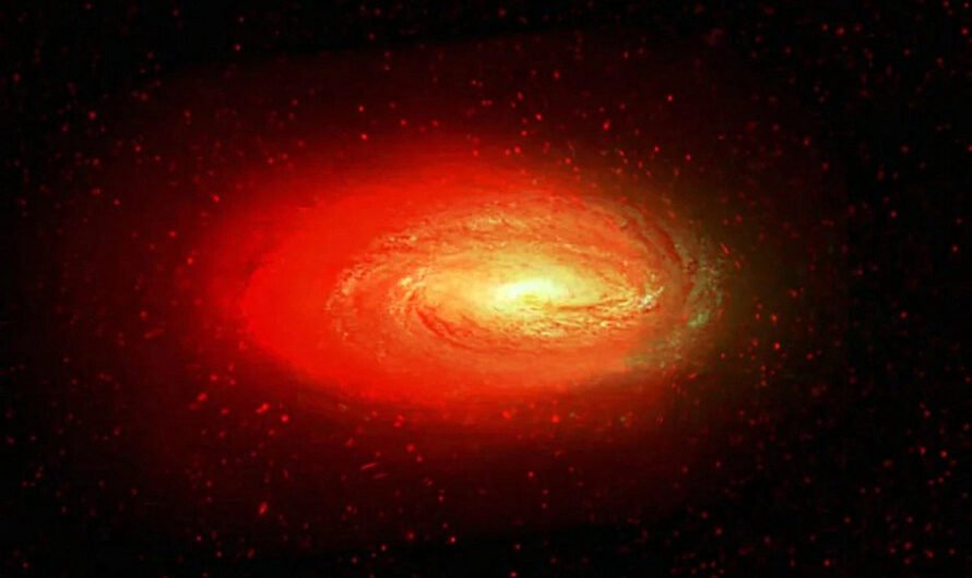 MACS 2129-1 — древняя «галактика-зомби», в которой перестали формироваться звезды