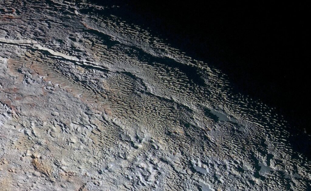 Плутон "глазами" космического аппарата NASA "Новые горизонты"