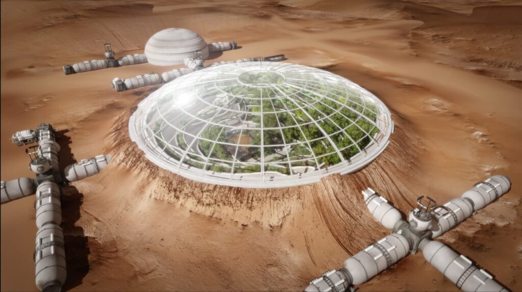 Ученый предлагает вырастить лес внутри “пузыря” на Марсе