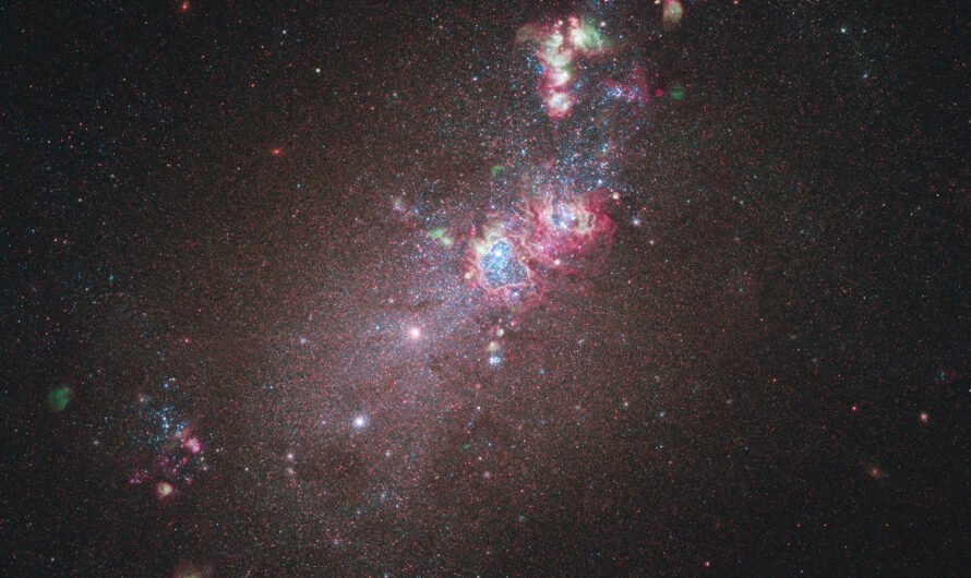 Звездообразование в карликовой галактике NGC 4214