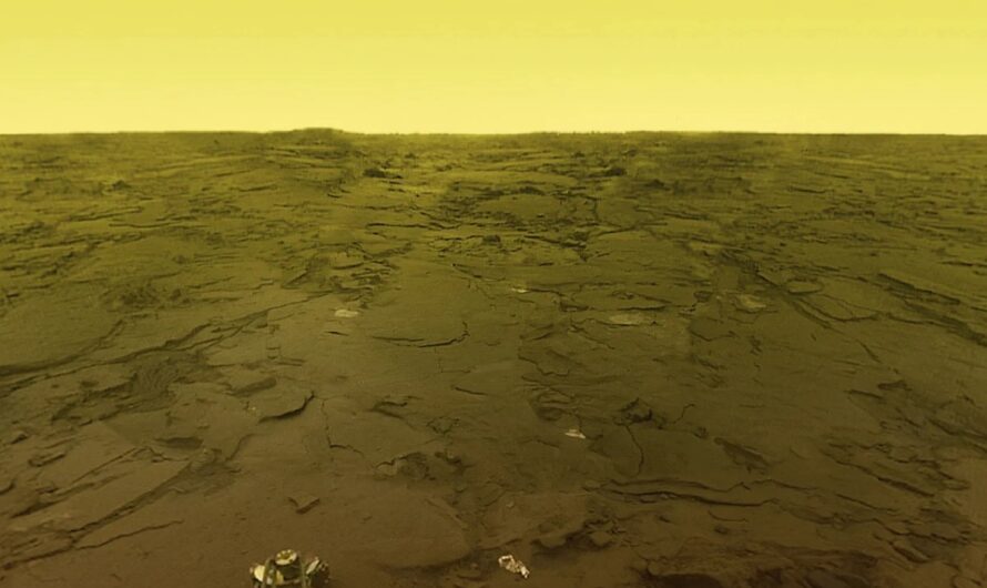 Самое детальное изображение с поверхности Венеры