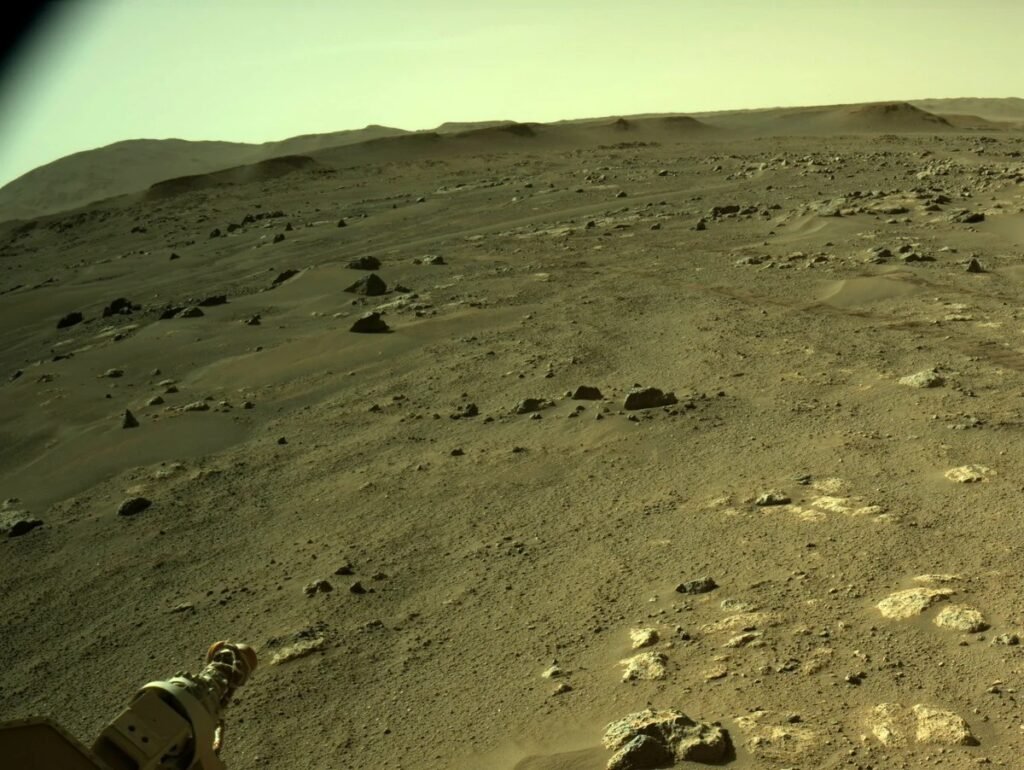 NASA Perseverance: взгляд на марсианские пейзажи (снимки за 1 июля 2021 года)