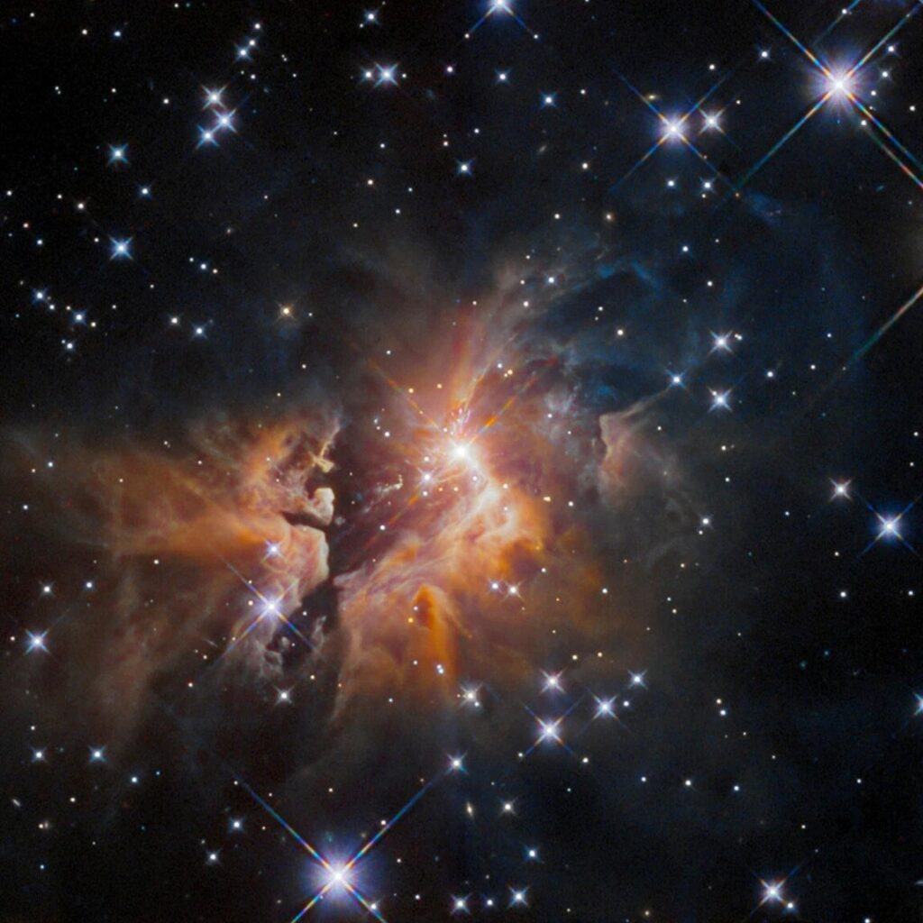 Молодая звезда IRAS 05506+2414 1