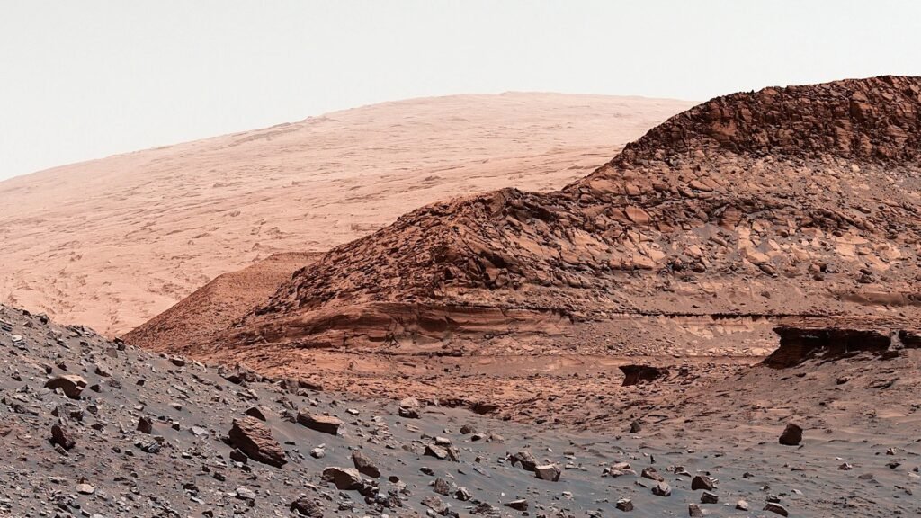 NASA Curiosity показал "перевал Параитепуй"