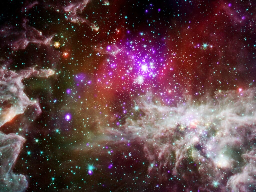 Эмиссионная туманность NGC 281 1