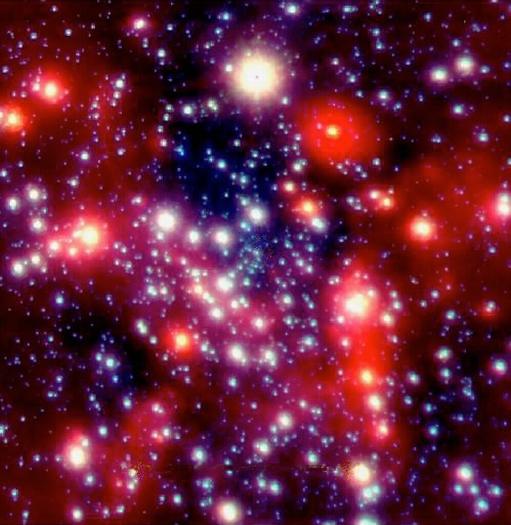 Шаровое звездное скопление в центре Млечного Пути 1
