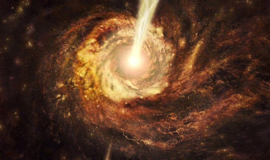 Почти 10 лет астрономы фиксируют сигналы от блазара в галактике Mrk 501