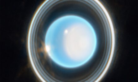 Система Урана «глазами» космического телескопа NASA «Джеймс Уэбб»