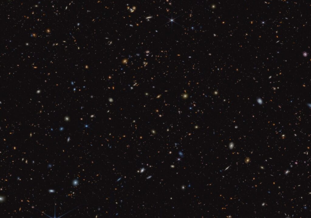 "Джеймс Уэбб" показал, что ранняя Вселенная "трещала" от звездообразования 1