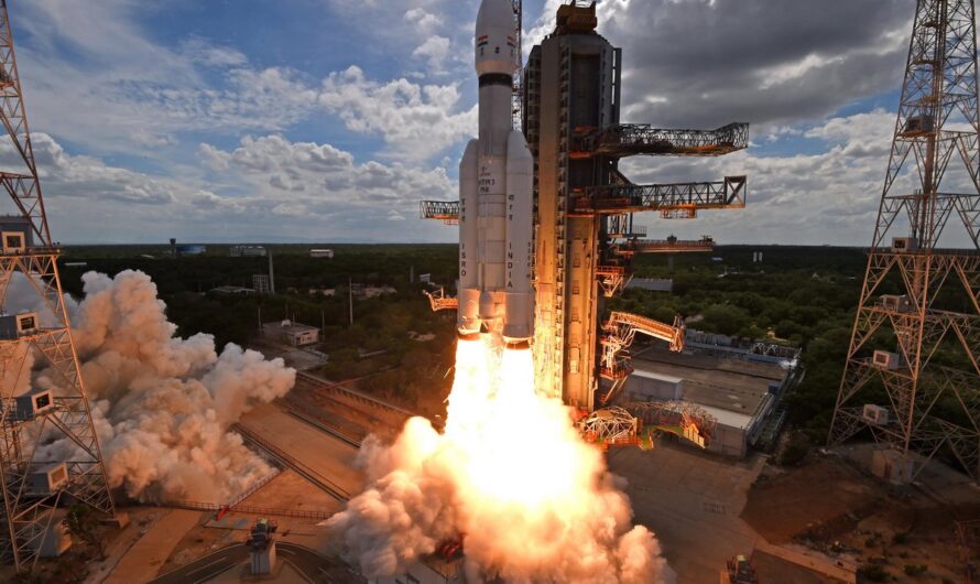 Индийский космический аппарат «Чандраян-3» отправился к Луне